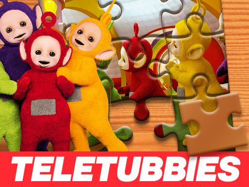 Teletubbies Jigsaw Puzzle - browser game screenshot