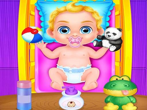 Babysitter Crazy Baby Daycare - browser game screenshot
