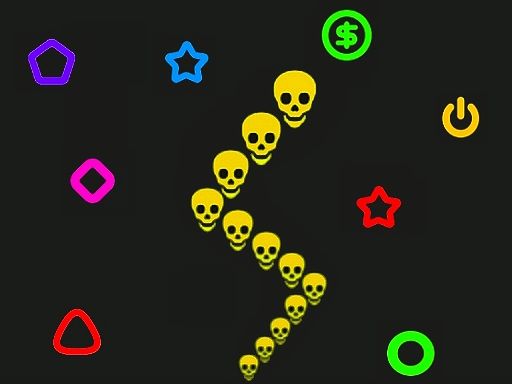 ZigZag Snake - browser game screenshot
