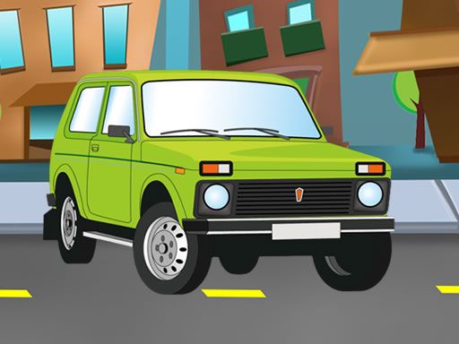 Russian Cars Differences Russian Cars Differences - browser game screenshot