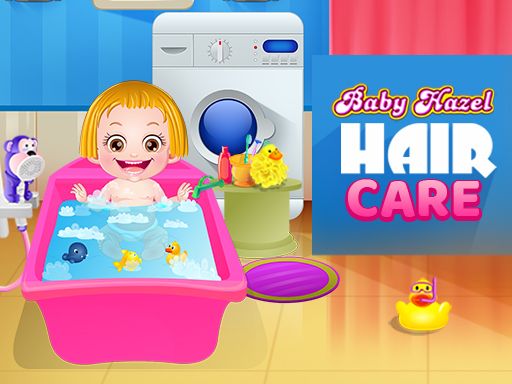 Baby Hazel Hair Care - browser game screenshot