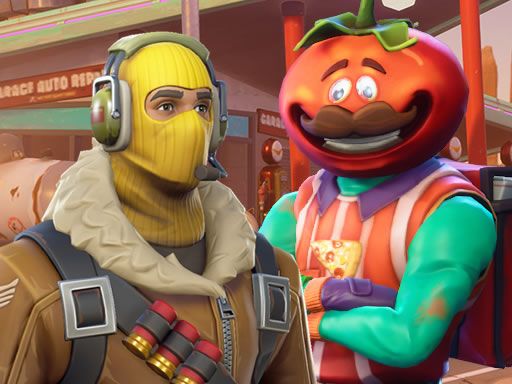 Fortnite Hidden Items - browser game screenshot