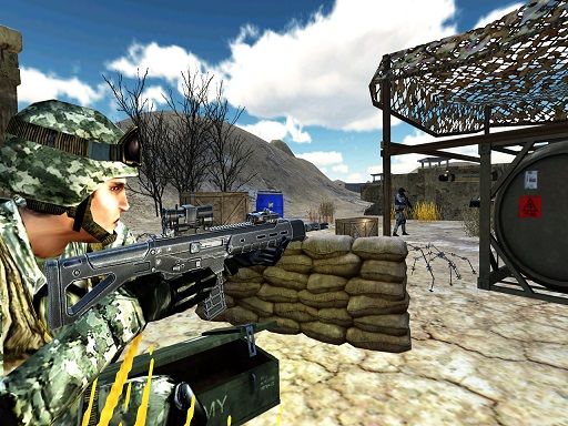 Modern Commando War : Counter Terrorist  Shoot 2k2 - browser game screenshot
