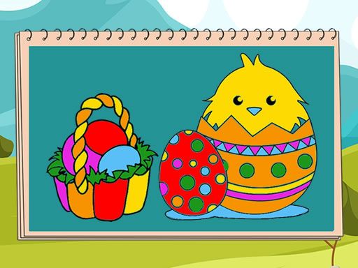 Coloring Book Easter Coloring Book Easter - browser game screenshot