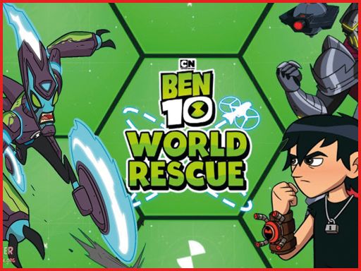Ben 10 World Rescue Evolution - browser game screenshot