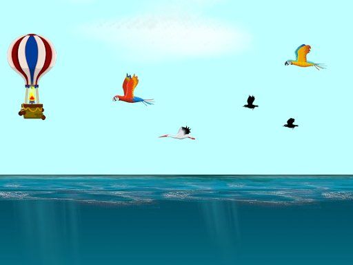 Hot Air Balloon Game - browser game screenshot