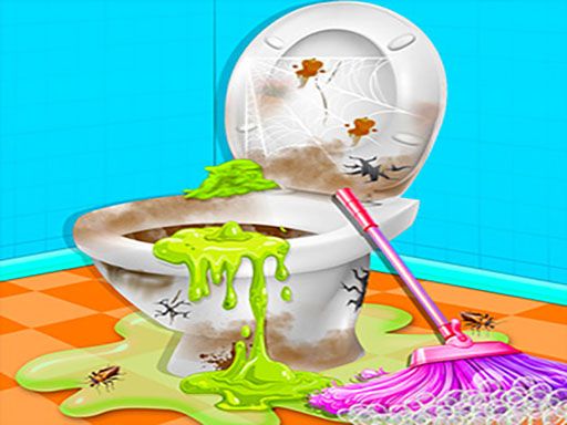 Dirty Home Cleaning Fix - browser game screenshot