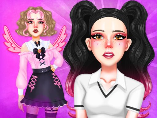 Jirai Kei Aesthetics - browser game screenshot