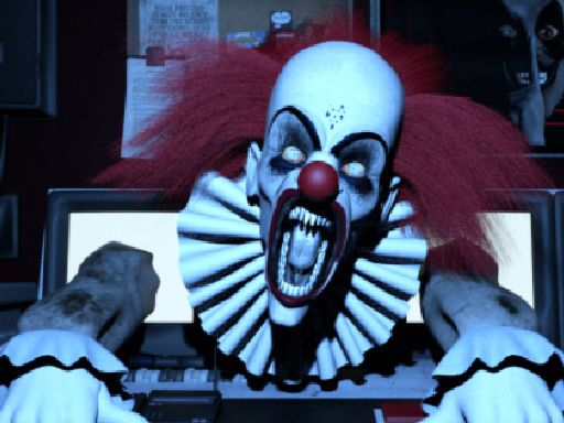 Clown Horror Nights - browser game screenshot