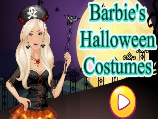 Barbie Halloween Costumes - browser game screenshot