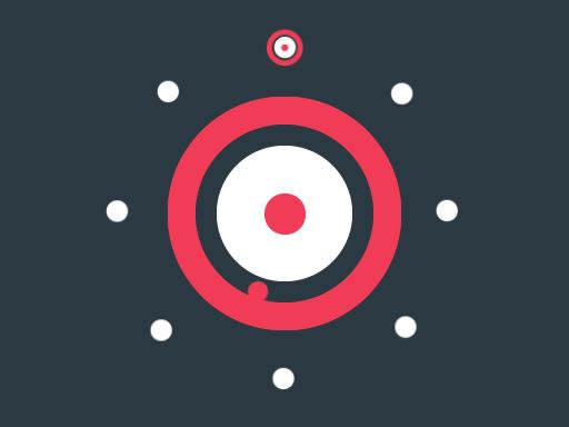 Radius Ball - browser game screenshot