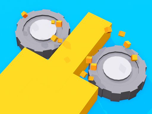 COLOR SAW - browser game screenshot
