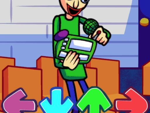 Baldi FNF Music Mod Baldi FNF Music Mod - browser game screenshot