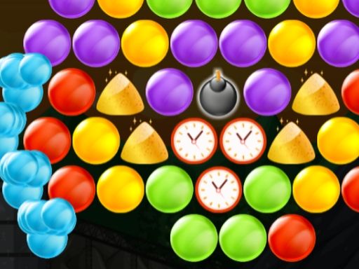 Bubble Shooter Gold Mining - browser game screenshot