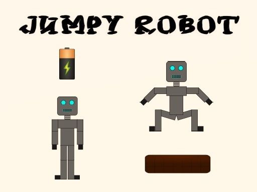 Jumpy Robot - browser game screenshot