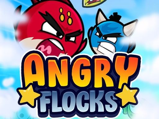 Angry Flocks - browser game screenshot
