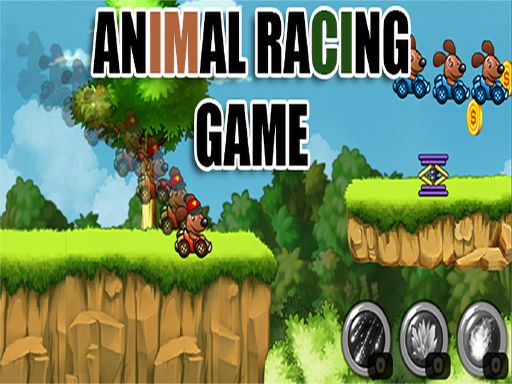 Animal race - browser game screenshot