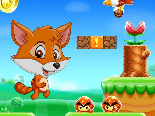 Super Jungle Runner - browser game screenshot