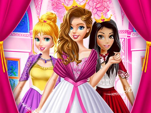 Dress Up Royal Princess - browser game screenshot
