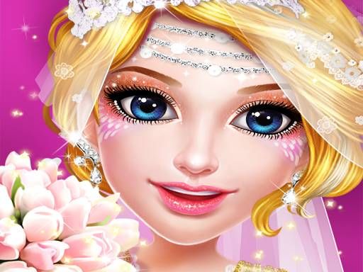 Wedding Makeover Salon 2021 - browser game screenshot