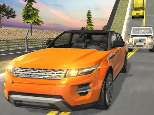 Car vs Prado Racing 3D - browser game screenshot