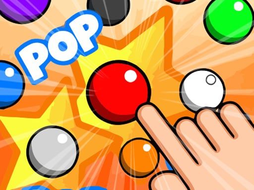 Pop Baloon Baby - browser game screenshot