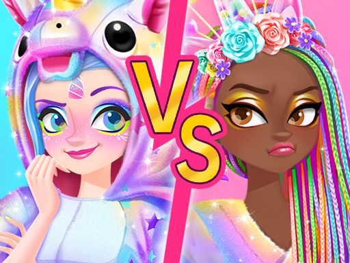 Blair Unicorn Dress Up Girls - browser game screenshot