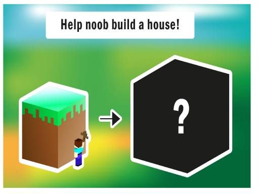 Noob the builder - browser game screenshot