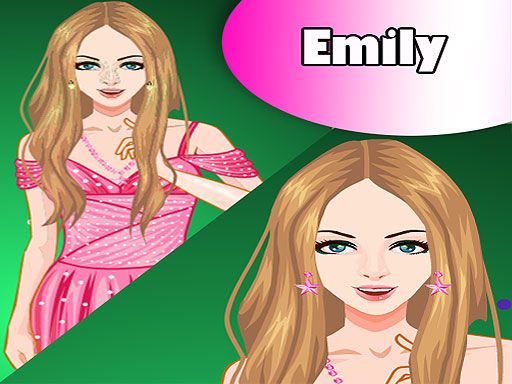 Emily Fashion Model - browser game screenshot