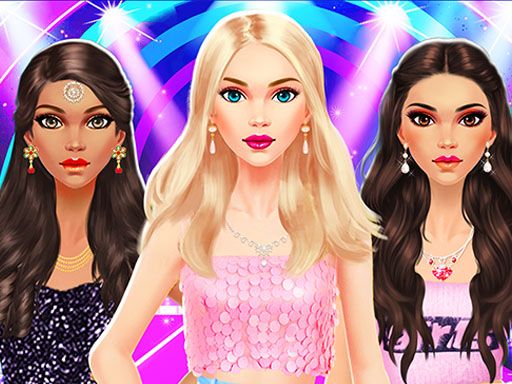 Dress Up Makeup Games Fashion Stylist for Girls - browser game screenshot