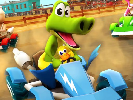 Go Kart Go Ultra - browser game screenshot