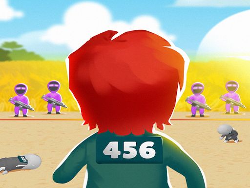 Squid game Octopus Games - K Challenges - browser game screenshot