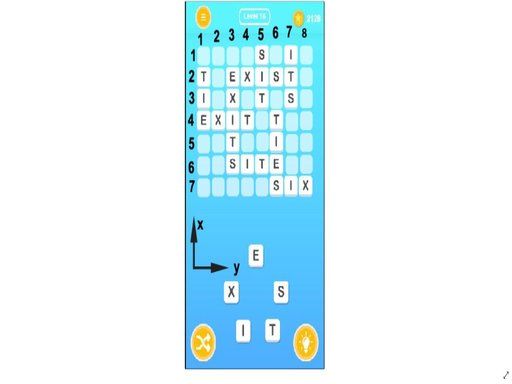 Word Cross ! - browser game screenshot