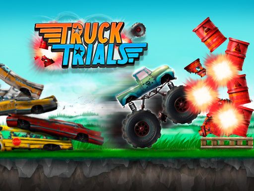 Truck Trials - browser game screenshot