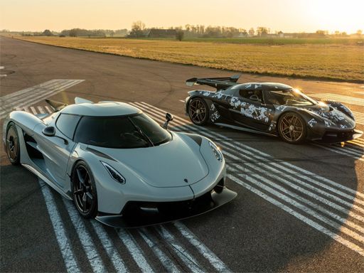 Koenigsegg Jesko Absolut Puzzle - browser game screenshot