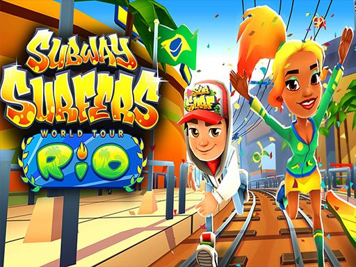 Subway Surfers Rio Puzzle - browser game screenshot