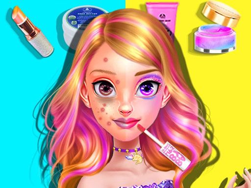 Makeup Kit DIY Dress Up - browser game screenshot