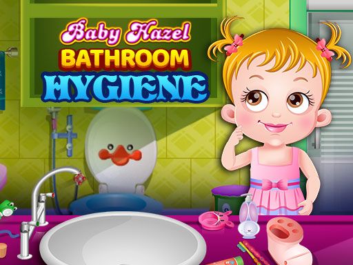 Baby Hazel Bathroom Hygiene - browser game screenshot