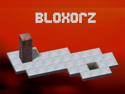Bloxorz - browser game screenshot