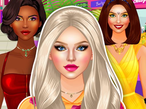 Makeover Games: Superstar Dress up & Makeup - browser game screenshot
