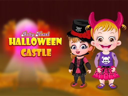Baby Hazel Halloween Castle - browser game screenshot