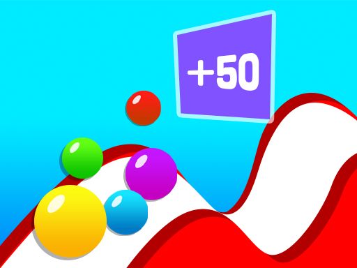 Balls Go High - browser game screenshot
