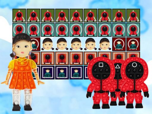 Squid Doll Shooter Game - browser game screenshot