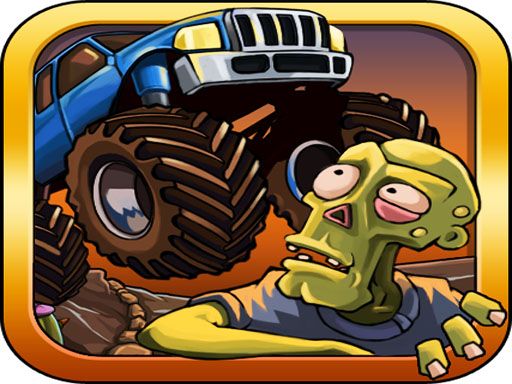 Zombie Driving - browser game screenshot