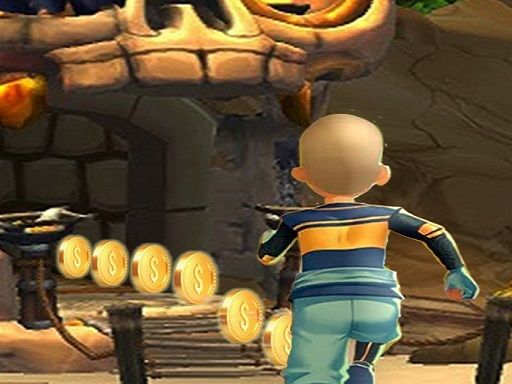 Subway Jackie Runner 3D - browser game screenshot