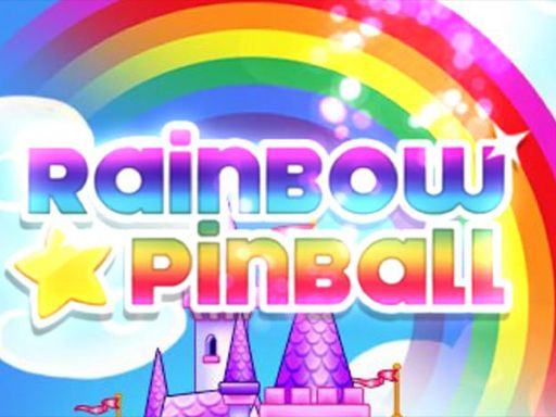 Rainbow PinBall - browser game screenshot
