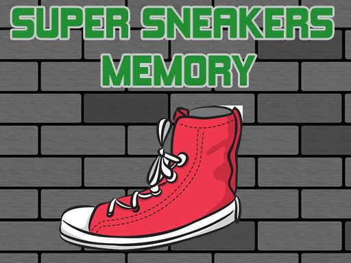 Super Sneakers Memory - browser game screenshot