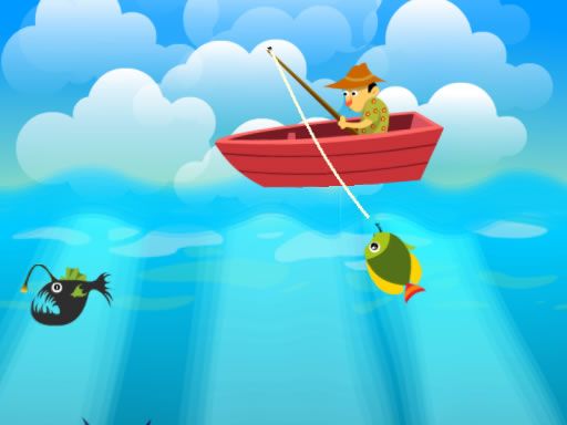 Go to Fishing - browser game screenshot
