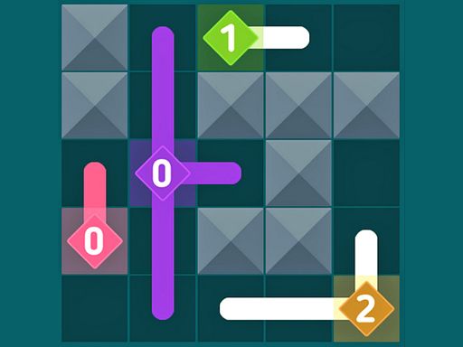 Cross Path Puzzle Game - browser game screenshot