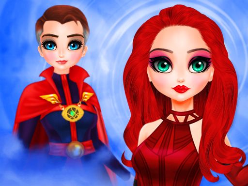 Lady Strange & Ruby Witch - browser game screenshot